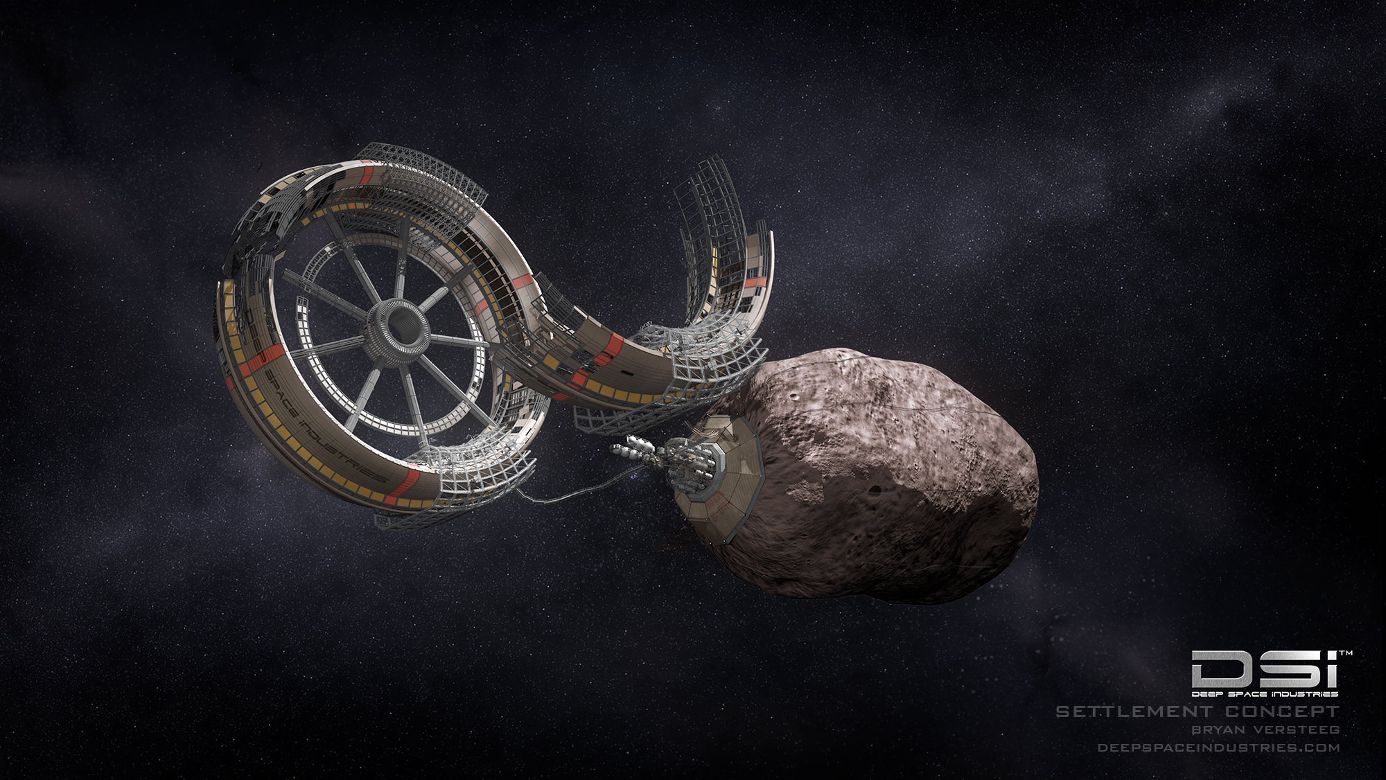 Space mining