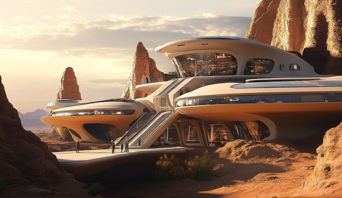 Mars colony
